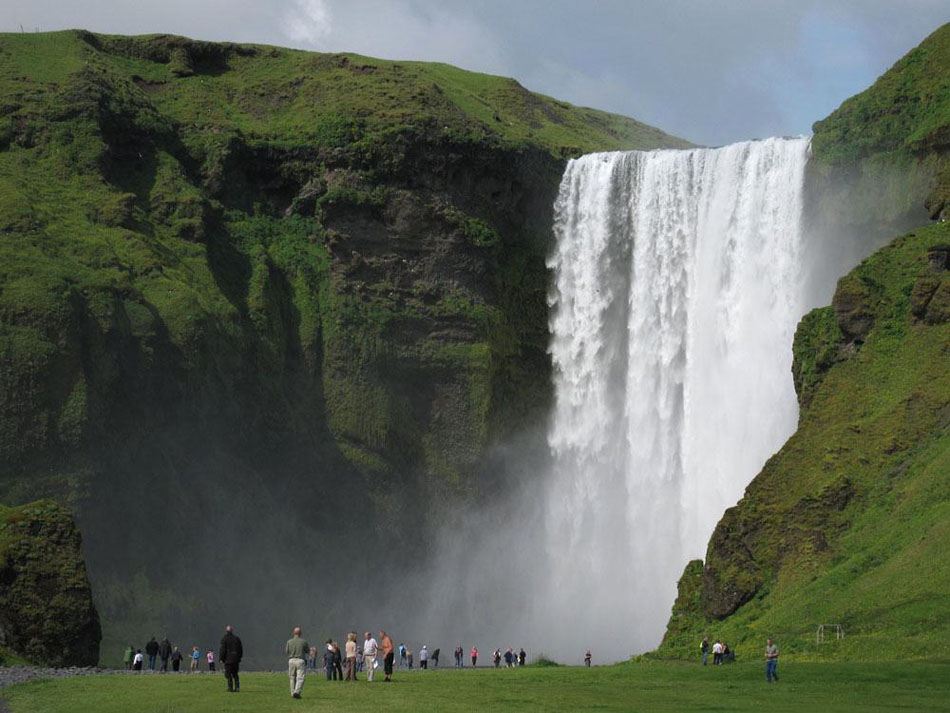 cascade de Skogafoss
